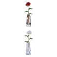 thumbnail image 1 of rosa de cristal,Boda de flores de rosa de cristal artificial,Adorno de flores de rosa de manojo de artesanía de bricolaje,Centro de mesa de rosas de boda Decoración floral para el hogar,Flor, 1 of 8