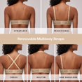 thumbnail image 4 of SHILIU-Women's Strapless Bra Padded Cup Push Up Plus Size Full Coverage Underwire Support, 4 of 4
