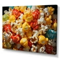 thumbnail image 2 of Designart "Medley Of Colorful Popcorn" Popcorn Canvas Wall Art, 2 of 7