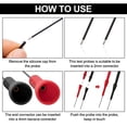 thumbnail image 4 of 6 Pack 2mm Needle Test Probes, 600V/10A Non-Destructive Multimeter Test for Leads Tl71 Tl75- 3 Black & 3 Red, 4 of 7