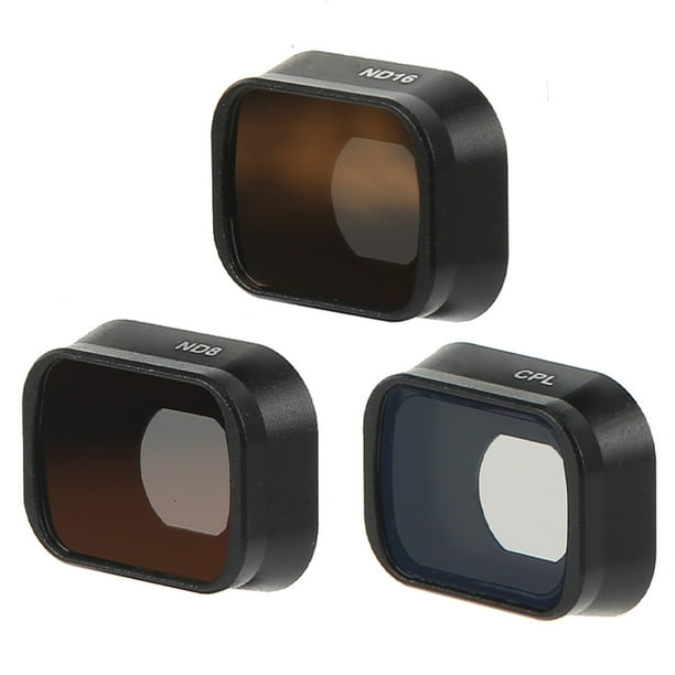 Juego de filtros Para lentes de cámara de drones Jadeshay 3 piezas CPL ND8 ND16