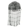 thumbnail image 1 of MasteelfCA Chapeau Chic à Franges Style Délicat Perle pour Femmes Robe de Mariage Formelle, 1 of 8