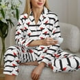 thumbnail image 6 of Naloa Christmas Dachshund Pajamas for Women Set, Womens Pajama Sets, Lounge Sets for Women, 2pjs for Women-Large, 6 of 7
