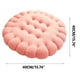 thumbnail image 3 of Cojín Redondo Grueso - Cojín Corto de Terciopelo y Algodón para Silla | Sofá | Dormitorio | Balcón | 40 X 40 X 8 Cm | Cojín de Suelo con Soporte Suave, 3 of 5