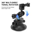 thumbnail image 3 of Suction Cup Camera Car Mount, 360 Degree Rotation Suction Cup Mount  for Windshield, 3 of 7