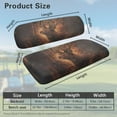 thumbnail image 3 of FUIALDOLG Forest Deer Hunting Print Golf Seat Covers for Cart Universal Fit Ezgo Txt Golf Cart Front and Rear Seat Cushion Cover Breathable All Seasons Decorations, 3 of 8