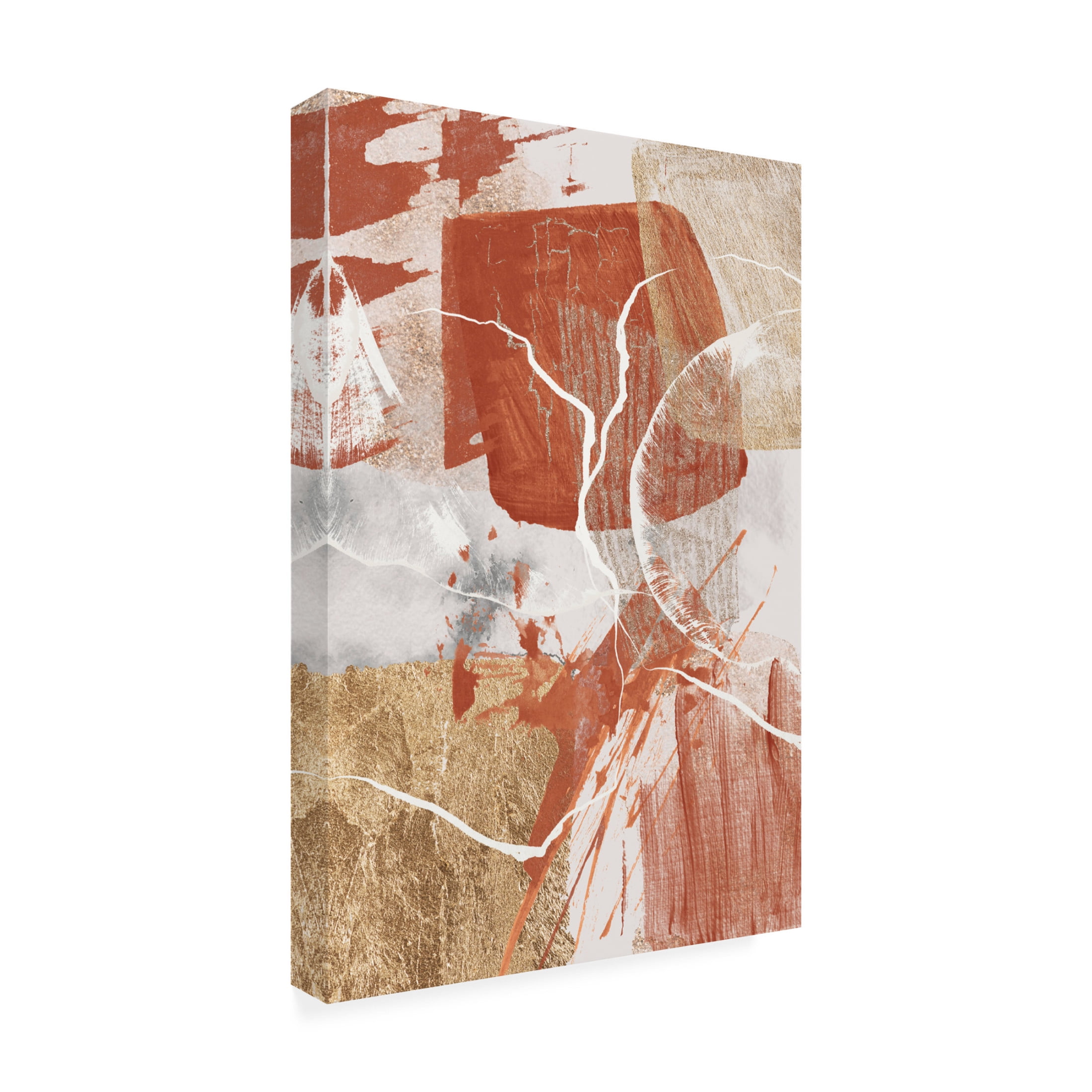 Trademark Fine Art Sally Ann Moss Golden globe 2 Canvas Wall Art