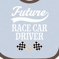 thumbnail image 4 of Inktastic Future Race Car Driver Racing Boys Baby Bib, 4 of 4