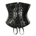 thumbnail image 5 of Steel Boned Waist Trainer Corset for Women with Zipper and Hook Closure Full Body Girdle, 5 of 6
