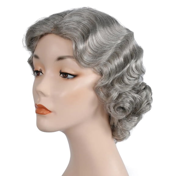 1930s Fingerwave Fluff Wig