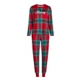 thumbnail image 3 of Joyspun Women’s Long Sleeve Tee and Jogger Pants Pajama Set, 2-Piece, Sizes S-3X, 3 of 6