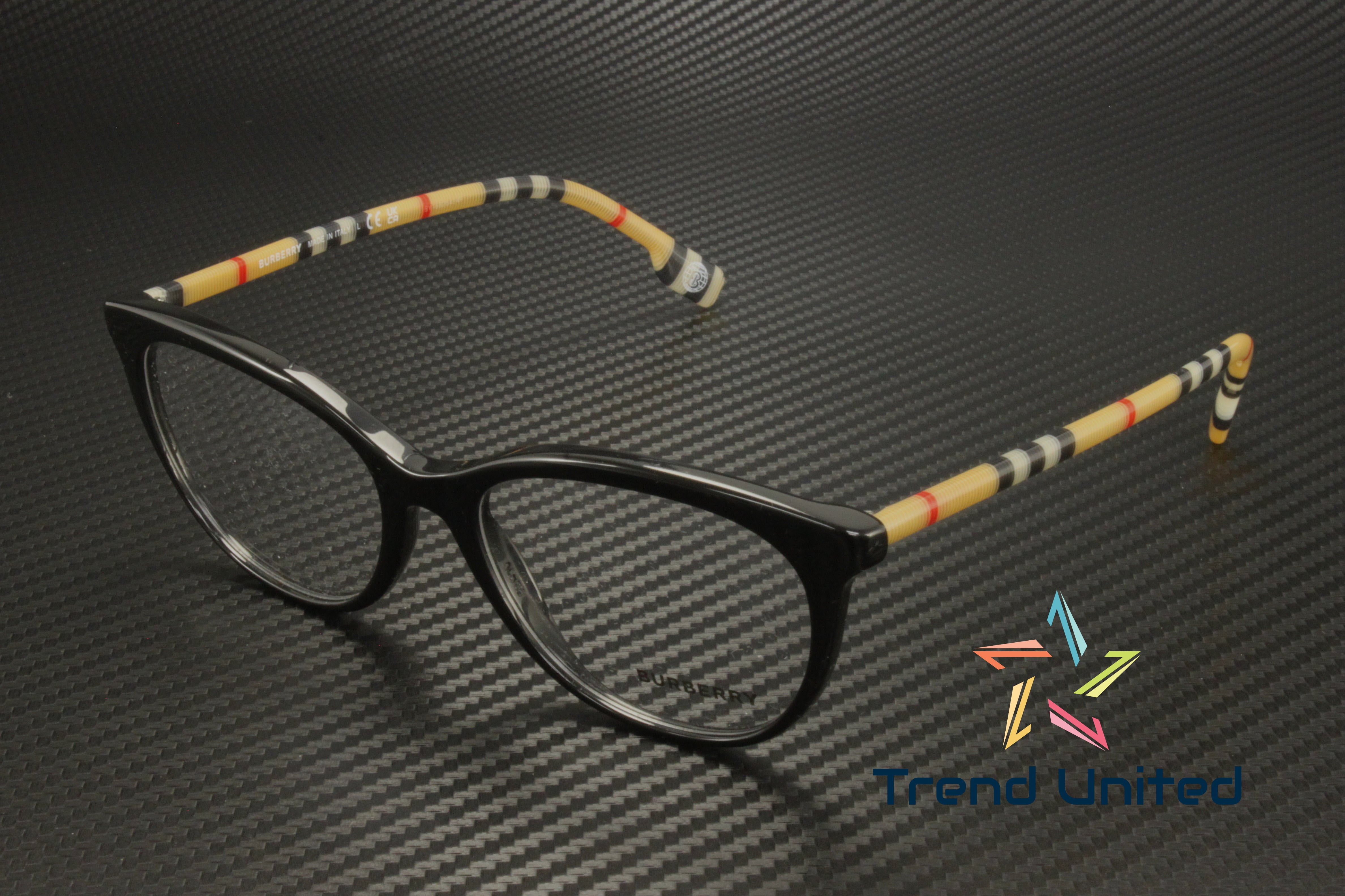 Burberry BE 2073 Rectangle Eyeglasses, Unisex, Plastic