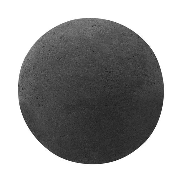 Mefallenssiah  Ceramic Fireballs,  Round Stones for Campfires Or Indoor and Outdoor Fireplace Accessories, 3 Inches, Black Color