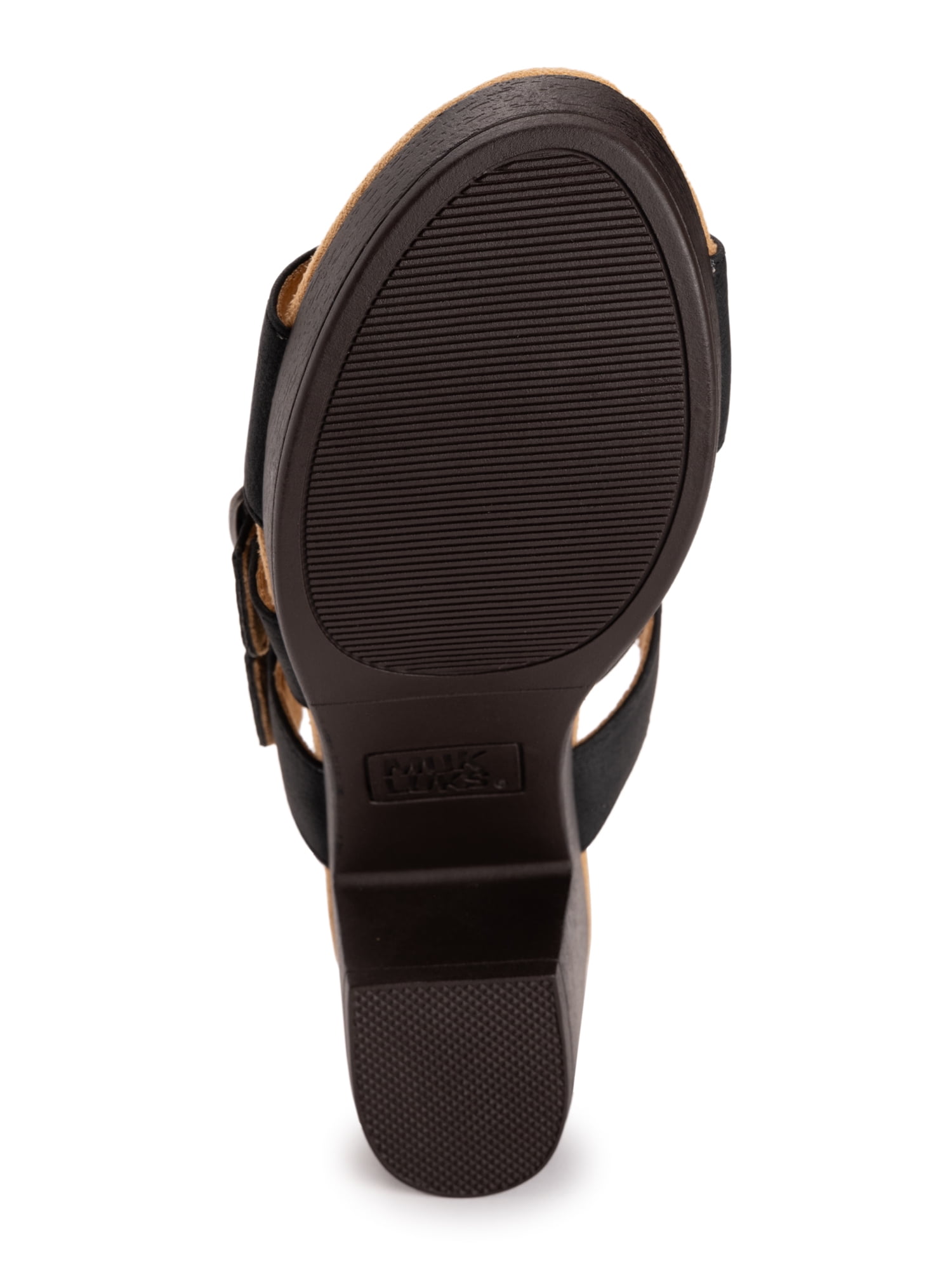 Muk Luks Women's Mira Comfort Block Heel Sandal