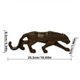 thumbnail image 2 of Leopard Statue, Desktop Animal Decoration Resin, Leopard Sculpture Ornament Leopard Statues for Desktops for Animal Lovers, 2 of 9
