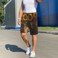 thumbnail image 6 of Naloa Rustic Sunflower Bouquet Men's Short Pajama Pants, Pj Shorts, Lounge Comfort Shorts-3X-Large, 6 of 6