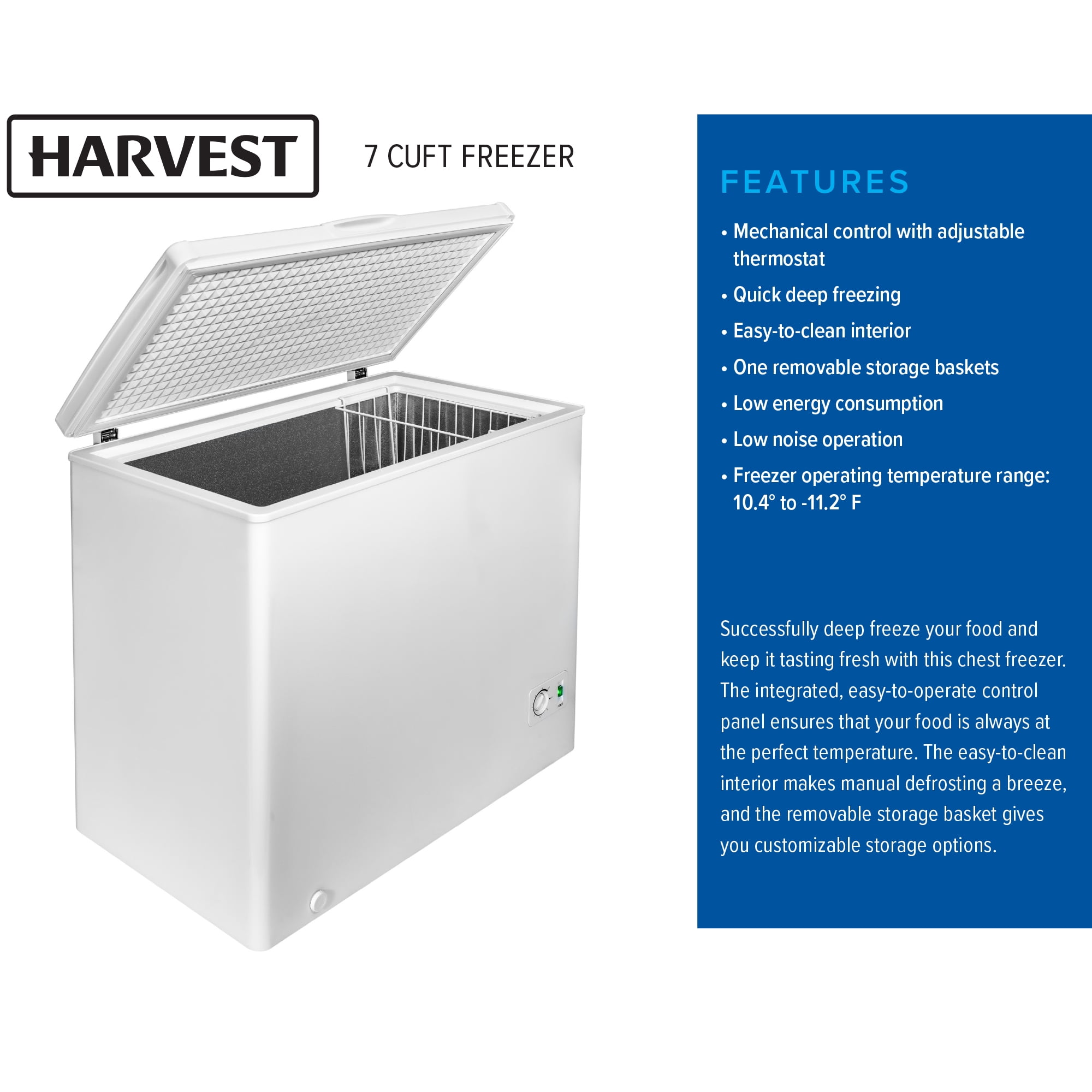 Industrial Chest freezer or Deep Freezer (-34C) - 5 cubic foot for