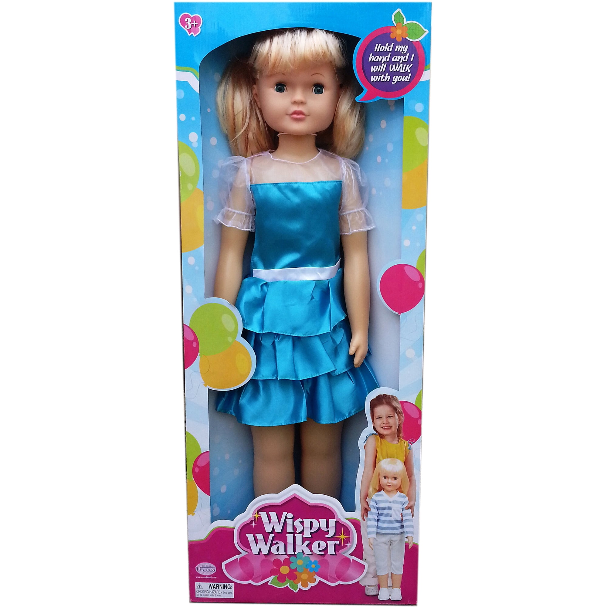 Uneeda Wispy Walker Doll, Caucasian 