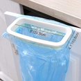 thumbnail image 2 of Pack of 2 Trash Bag Holder for Kitchen Cupboard, Kitchen Plastic Bag Trash Bin Garbage Bags Storage Rack,RV Garbage Bag Hanger, Space Saving Garbage Hook, Kitchen Organize (GreenWhite), 2 of 6