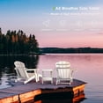 thumbnail image 6 of FURRYFECTION Outdoor White Side Table set of 2, 2-Shelf Plastic End Table for Indoor Outside(set of 2), 6 of 8