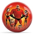 thumbnail image 2 of Disney The Incredibles Characters Undrilled Bowling Ball 15lbs, 2 of 2