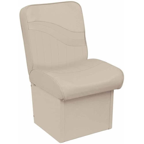 Wise 8WD1131-710 Weekender Series White Fish-N-Ski Run-A-Bout Boat Seat by The Wise Company