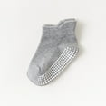 thumbnail image 5 of 6 Pairs Non Slip Toddler Baby Socks Anti Skid Ankle Socks Grips Low Cut Socks for Little Girls & Boys, Infants, Toddlers, Children, 0-7 Years, 5 of 5
