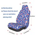 thumbnail image 2 of Lsque Beautiful Koi Fish Pattern Car Seat Covers for Front Seats , Waterproof Seat Covers for Cars, Sporty Front Seat Covers,Car Seat Cover Protector Front Seats, 2 of 5