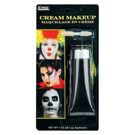 Cream Halloween Makeup - Professional Black Cream Make-Up Kit for Halloween