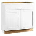 thumbnail image 1 of RSI HOME PRODUCTS SHAKER BASE CABINET, WHITE, 36 IN., 1 of 1