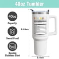 thumbnail image 4 of Social Worker Gifts Social Workers Gift School Social Worker Appreciation Gifts 40oz Stainless Steel Tumbler Cup Mug Water Bottle with Handle for Women Men, 4 of 7