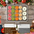thumbnail image 4 of CERCKER Food-Dehydrator Machine 9 Stainless Steel Trays, 1000W High Watt Fruit Dehydrator Food Dryer, 7.7ft² Beef Jerky Maker Machine 190ºF High Temp Control, 24H Timer Meat Dryer for Jerky, 4 of 8