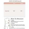 thumbnail image 6 of INSPIRE CHIC Women's Waffle Spa Wrap & Hair Towel Dress Body Wrap Robes Snap Closure Towelling Gym Shower Bathrobe One Size White, 6 of 6
