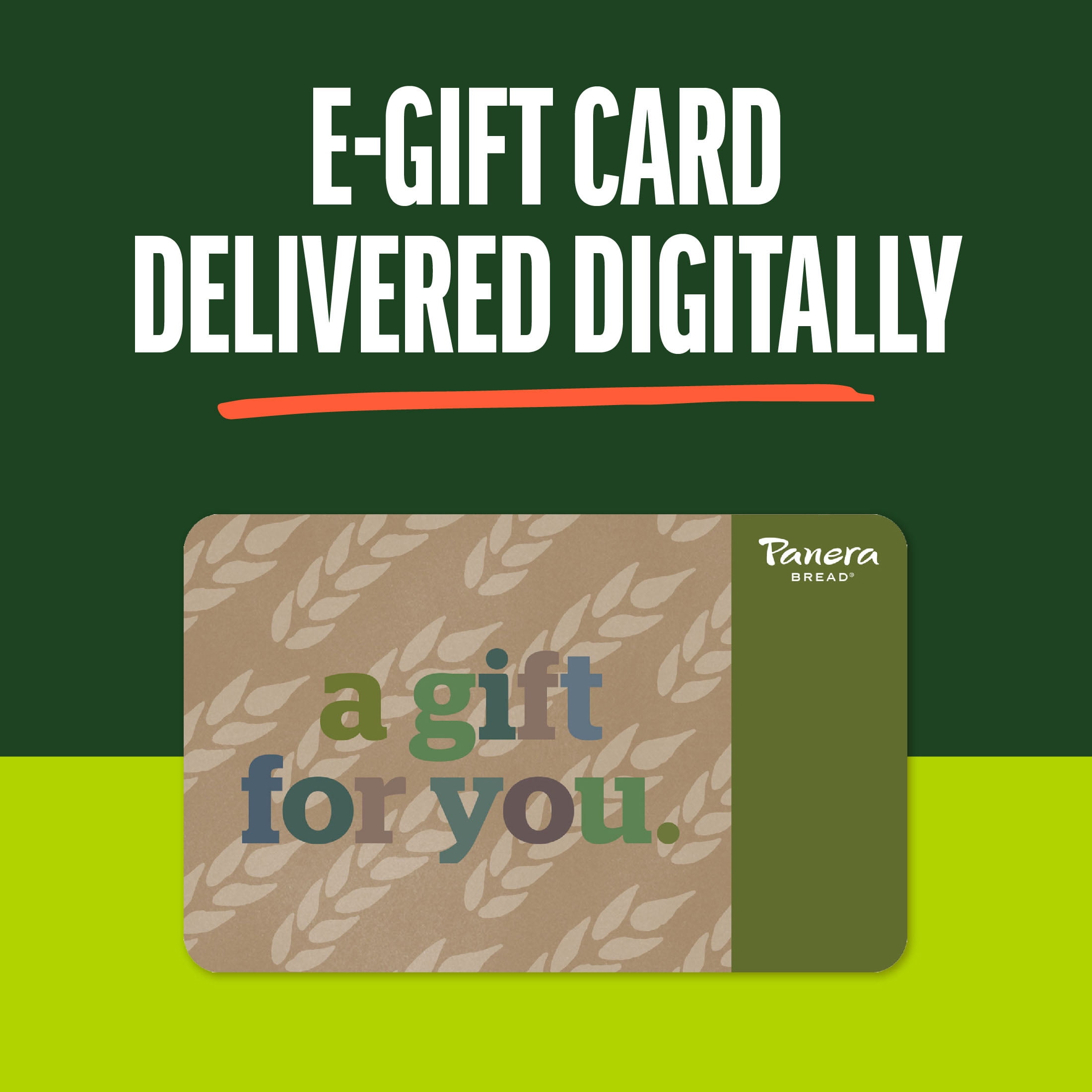 Panera Bread® $15 Thank You eGift Card [Email Delivery]