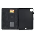 thumbnail image 6 of ELEHOLD For iPad mini 1 2 3 4 5 Diamond Embossing Leather Folio Folding Full Body Protective Case Kickstand Shockproof Cover, Auto Sleep&Wake, with Credit Card Slot, Black, 6 of 10
