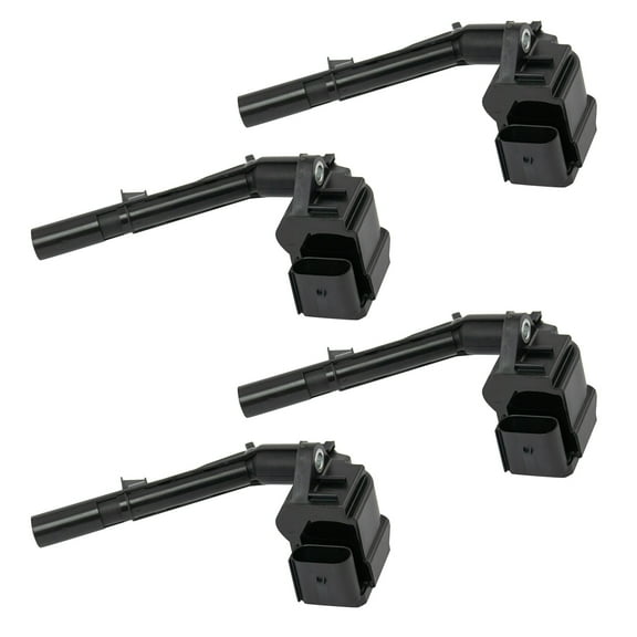 TRQ 4 Piece Engine Ignition Coil Set Direct Fit for 2.0L I4 Infinity Mercedes ICA64516