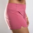 thumbnail image 6 of NonZero Gravity ZinTex UV 50+ Sweat-Wicking Activewear 3" Low-Rise Shorts for Women (Berry, Small), 6 of 6