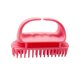 thumbnail image 3 of Cateissary Cepillo de pelo cepillo de de silicona cepillo portátil para el cuero cabelludo con Mango antideslizante Juegos de accesorios de baño Rosado, 3 of 6