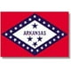 Annin Flagmakers 140350 2 Pi X 3 Pi Nyl-Glo Arkansas Drapeau – image 1 sur 1