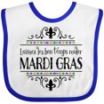 thumbnail image 3 of Inktastic Laissez Les Bon Temps Rouler Mardi Gras Boys or Girls Baby Bib, 3 of 4