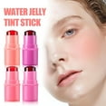 Clearance! 4 colors Fruit Jelly Powder Lazy People Lip Gloss Stick