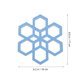 thumbnail image 2 of Moluckfu 2Ud Tapete Aislante De Calor De Silicona Antideslizante Para Cocina En Azul, 2 of 8