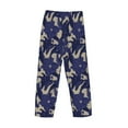 thumbnail image 5 of Xecao Lilies Flowers Men's Straight Lounge Pajama Pants: The Ultimate in Comfortable Sleepwear, 5 of 9