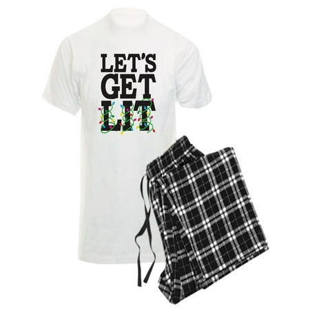 

CafePress - Lets Get Lit - Men s Light Pajamas