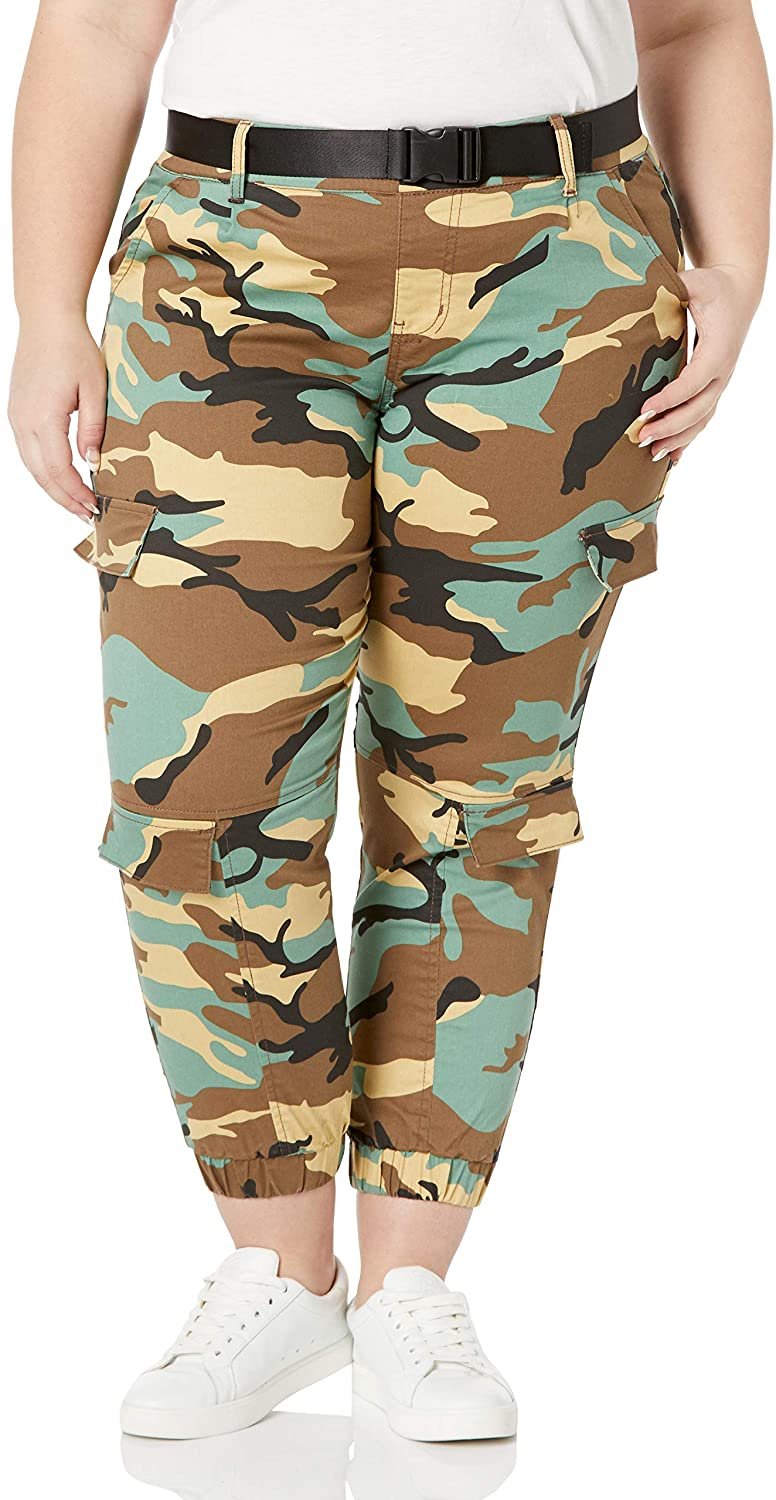 YDX Women's Twill Stretchy Jogger Pants 