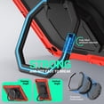 thumbnail image 4 of For Samsung Galaxy Tab A9+/A9 Plus Case 11 inch, 360 Rotating Shockproof Cover with Stand, Handle, Shoulder Strap (2023, SM-X210/X216/X218), Red, 4 of 7