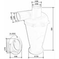 thumbnail image 2 of Double Filtration System Cyclone Dust Collector, Easy Installation And Operation Ensures High-Efficiency Dust Collection, Suitable For Professional And Diy Applications, 2 of 5