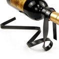 thumbnail image 3 of Black Iron Wine Rack for Storage with Ribbon Support Designed for Balance and Decoration Suitable for Various Bottle Sizes 1PC, 3 of 8