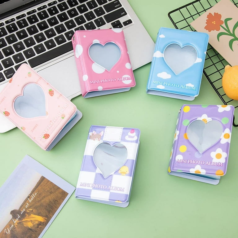 Mini 3-Ring Binder Photo Album Love Heart Hollow – kawaiienvy