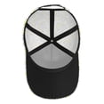 thumbnail image 3 of Picia Moon And Rabbit pattern Trucker Low Profile Hat Men Women Baseball Cap Dad Hat Adjustable Unconstructed Plain Cap, 3 of 9